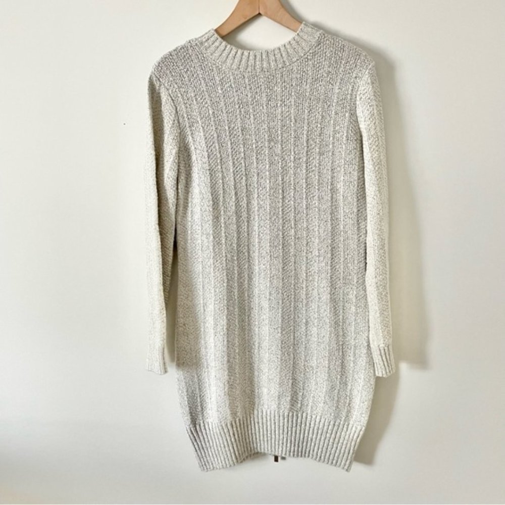 Dynamite Zip Back Knit Sweater Dress